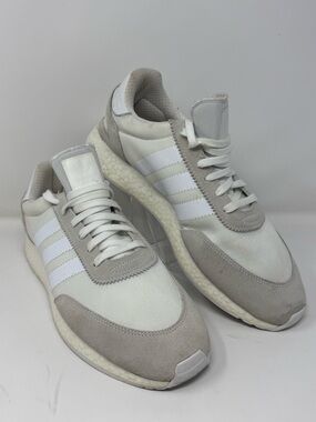 Adidas Mens Gray Running Shoes Sneakers Size 14